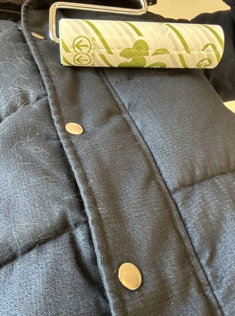 コロコロで抜け毛を取った後の服の状態