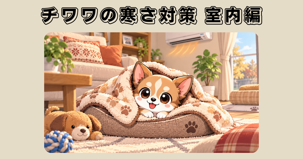 チワワの寒さ対策 室内編