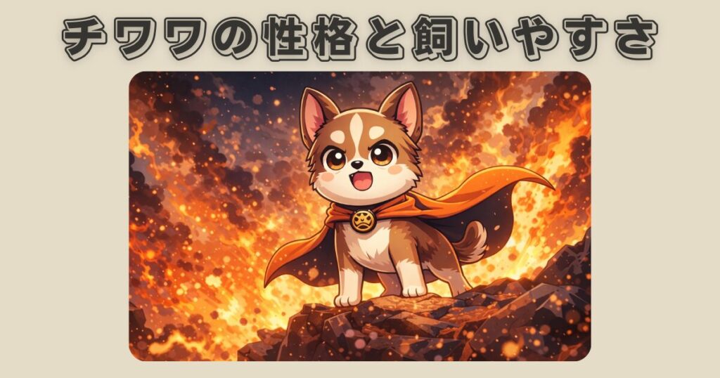 チワワの性格と飼いやすさ