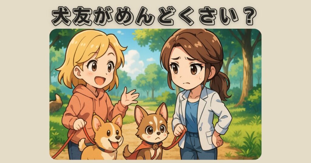 犬友がめんどくさい