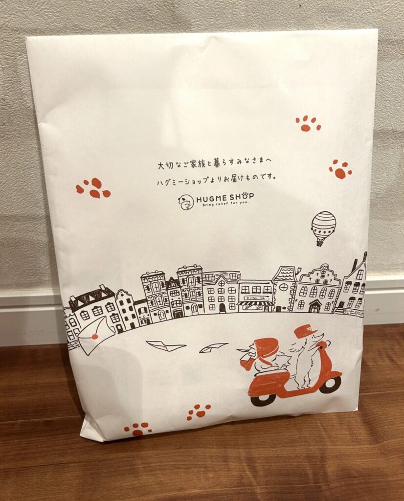 HUGME SHOPのオリジナルパッケージ