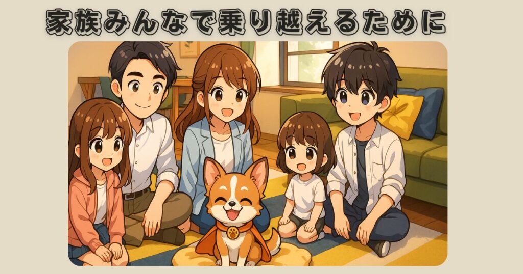 分離不安を家族みんなで乗り越えるために