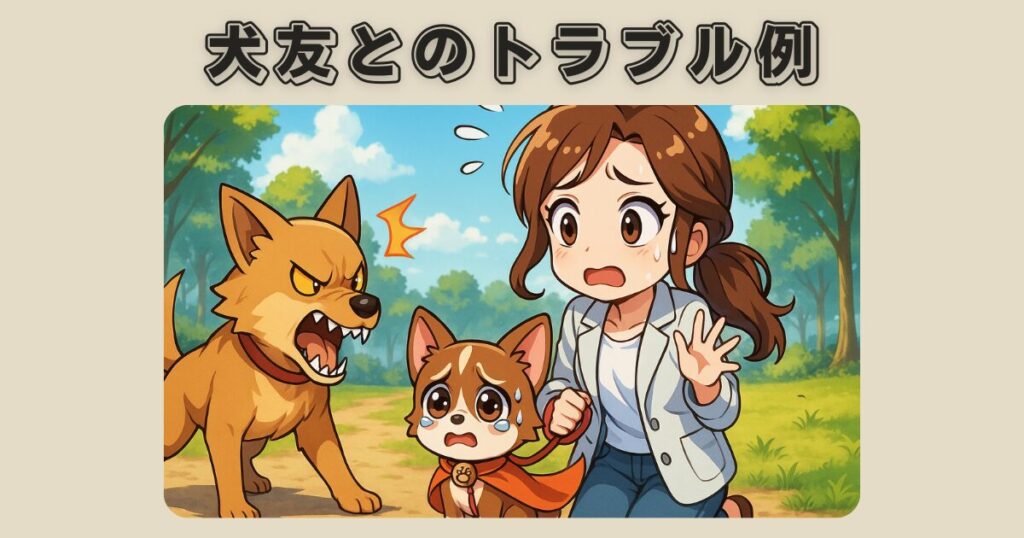 犬友とのトラブル事例