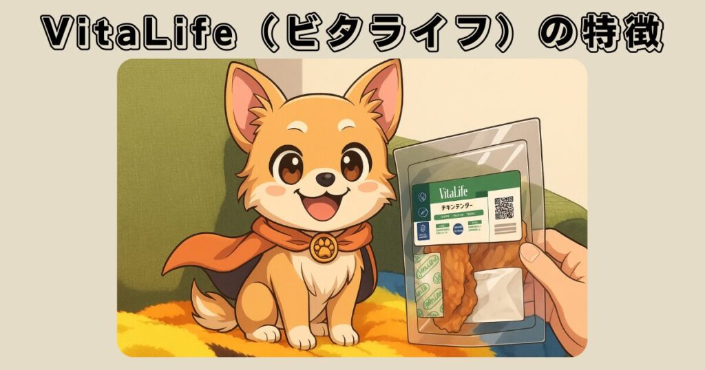 VitaLife(ビタライフ)完全無添加の犬用おやつの特徴