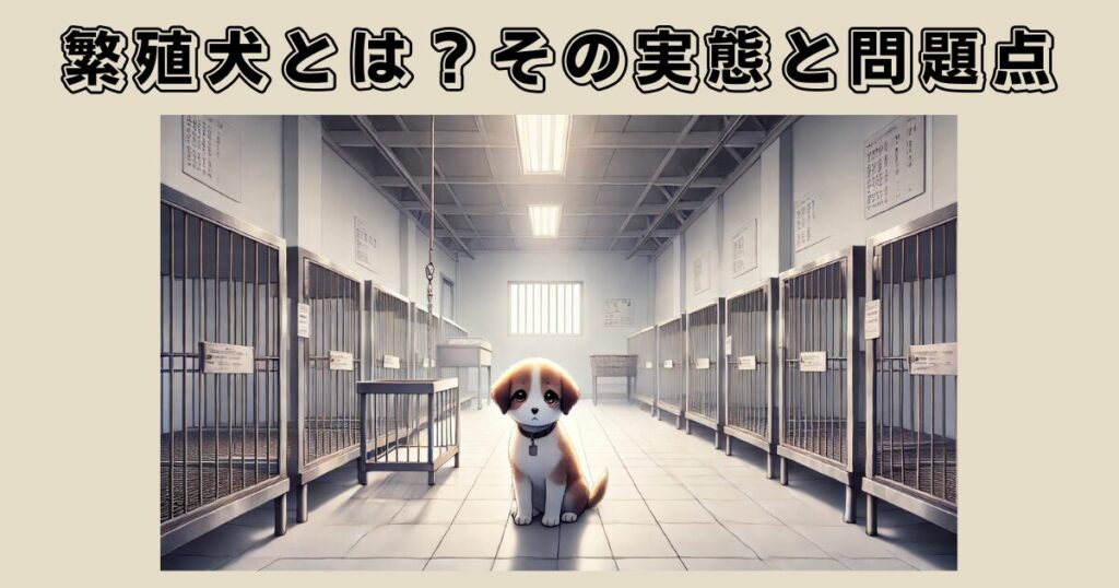 繁殖犬とは？実態と問題点