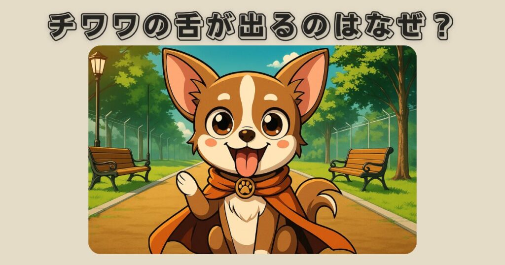 チワワの舌が出るのはなぜ？一般的な理由と特徴