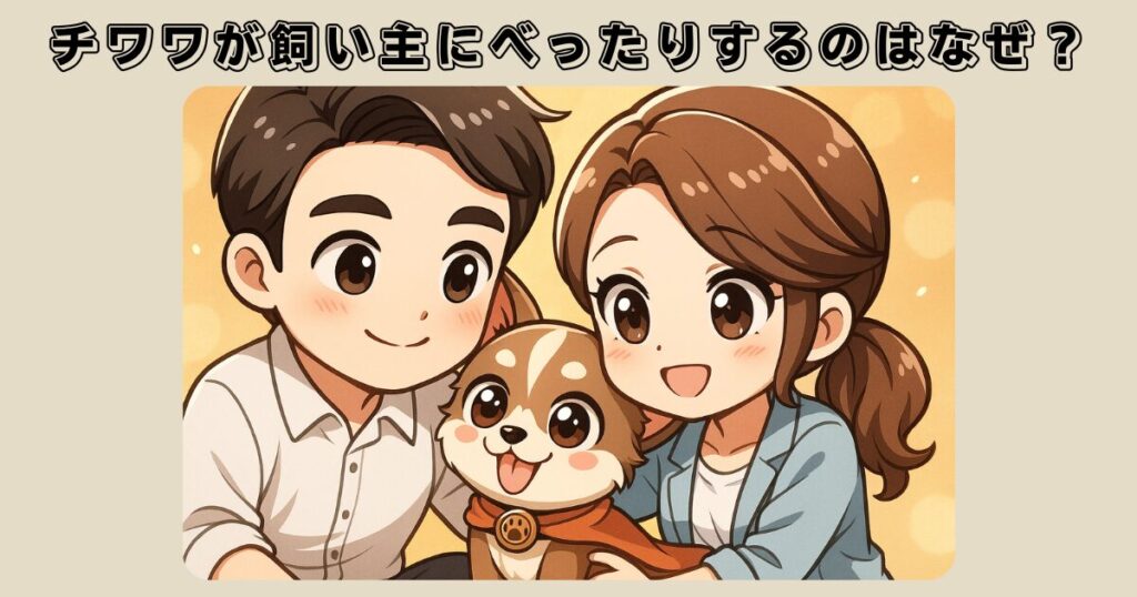 チワワが飼い主にべったりするのはなぜ?